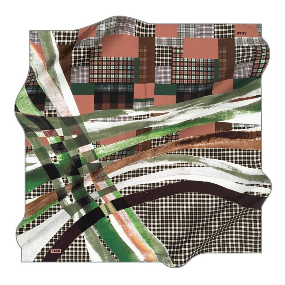 AKER TİVİL İPEK EŞARP 8437-951