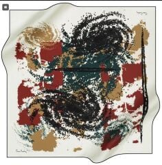 PİERRE CARDİN NOSTALJİ TİVİL  İPEK EŞARP 8397-916