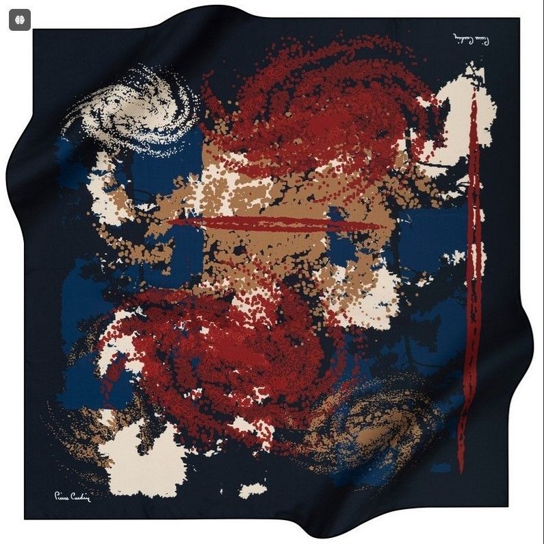 PİERRE CARDİN NOSTALJİ TİVİL  İPEK EŞARP 8397-921