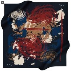 PİERRE CARDİN NOSTALJİ TİVİL  İPEK EŞARP 8397-921