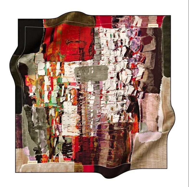 PİERRE CARDİN NOSTALJİ TİVİL İPEK EŞARP 6981-911