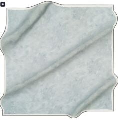 Aker Yaz Serinliği İpek Koton Eşarp  7208221-411 Gümüş