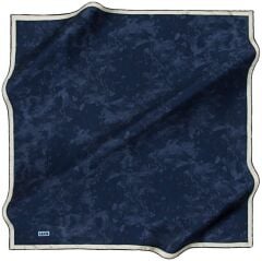 Aker Yaz Serinliği İpek  Koton Eşarp 7208221-422 Lacivert