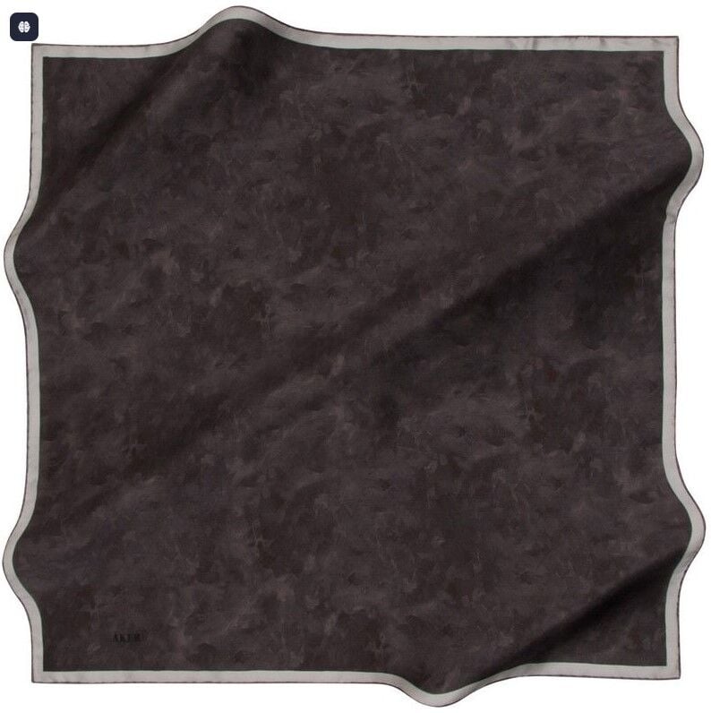 Aker Yaz Serinliği İpek Koton Eşarp 7208221 - 471 Koyu Kahverengi