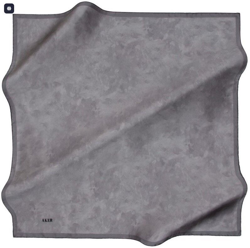 Aker Yaz Serinliği İpek Koton Eşarp 7208221 - 472 Koyu Gri