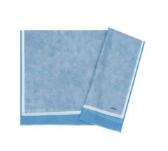 Aker Yaz Serinliği İpek Koton Şal -Bulut Deseni 7208777-421 Açık Mavi