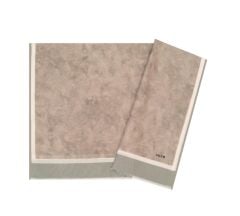 Aker Yaz Serinliği İpek Koton Şal -Bulut Deseni 7208777-433 Vizon