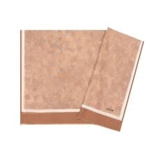 Aker Yaz Serinliği İpek Koton Şal -Bulut Deseni 7208777-496 Somon