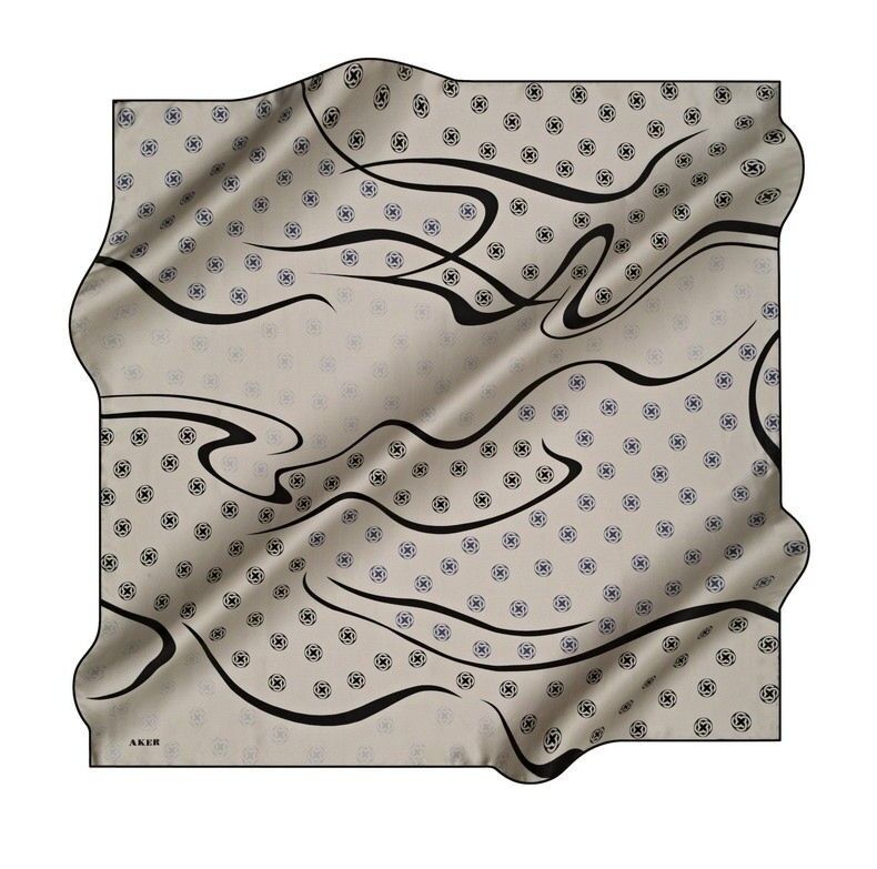 AKER NOSTALJİ SURA İPEK EŞARP 8673-311