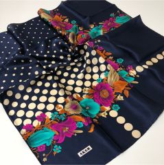 AKER NOSTALJİ SURA İPEK EŞARP 3990-323