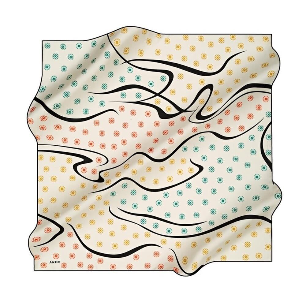 AKER NOSTALJİ SURA İPEK EŞARP 8673-313