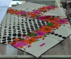 AKER NOSTALJİ SURA İPEK EŞARP 3990-314