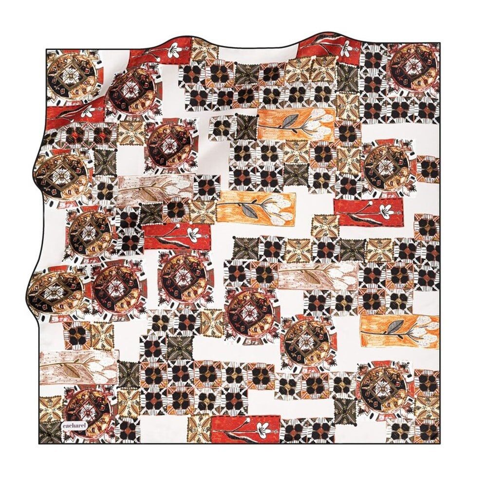 CACHAREL TİVİL İPEK EŞARP 7204-914