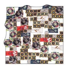 CACHAREL TİVİL İPEK EŞARP 7204-972