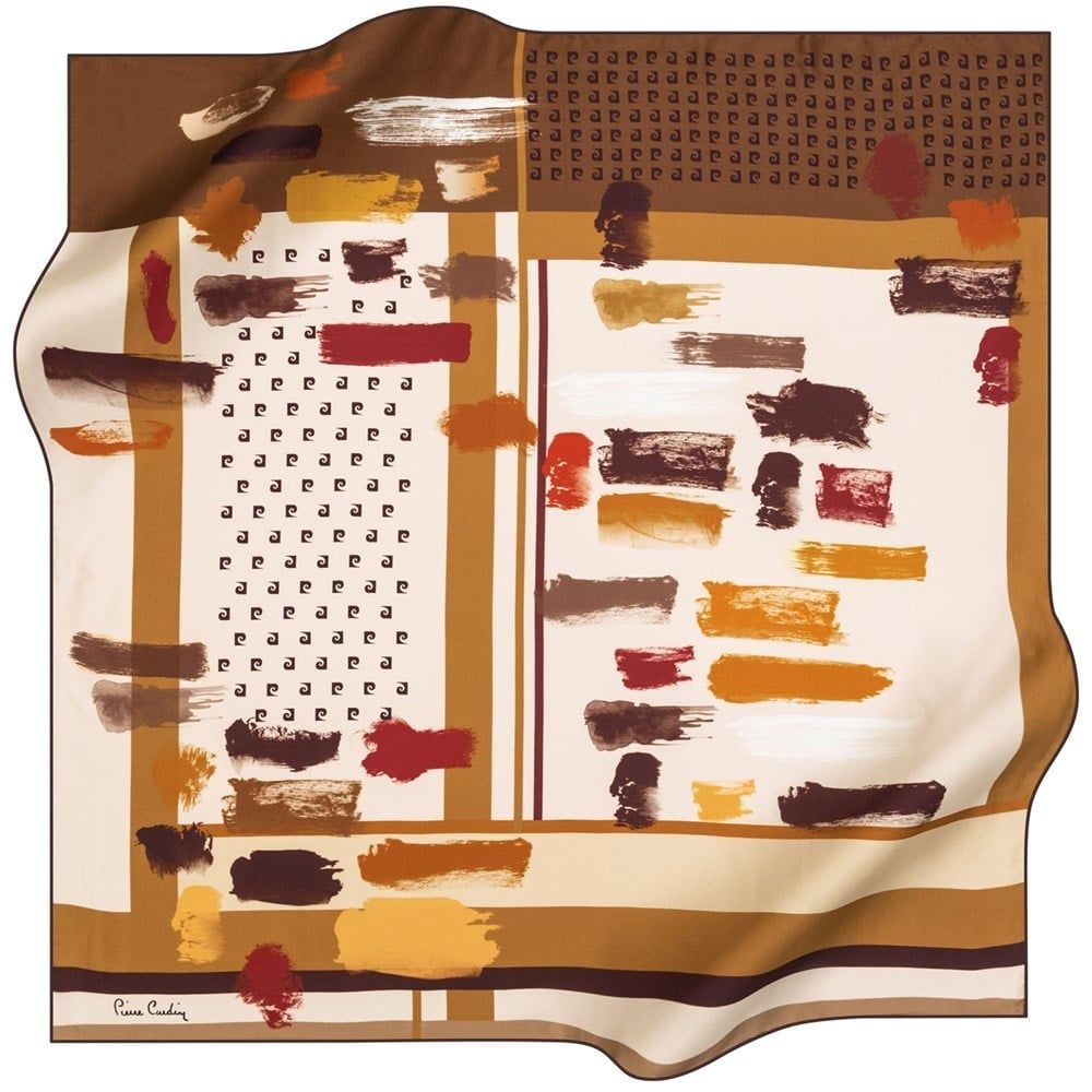 PİERRE CARDİN TİVİL İPEK EŞARP NOSTALJİ 8171-941