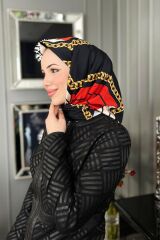 AKER NOSTALJİ SURA  İPEK EŞARP 8492-313