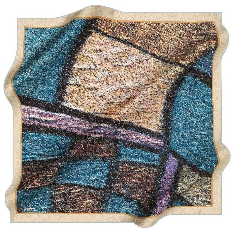 AKER NOSTALJİ SURA  İPEK EŞARP 8501-321