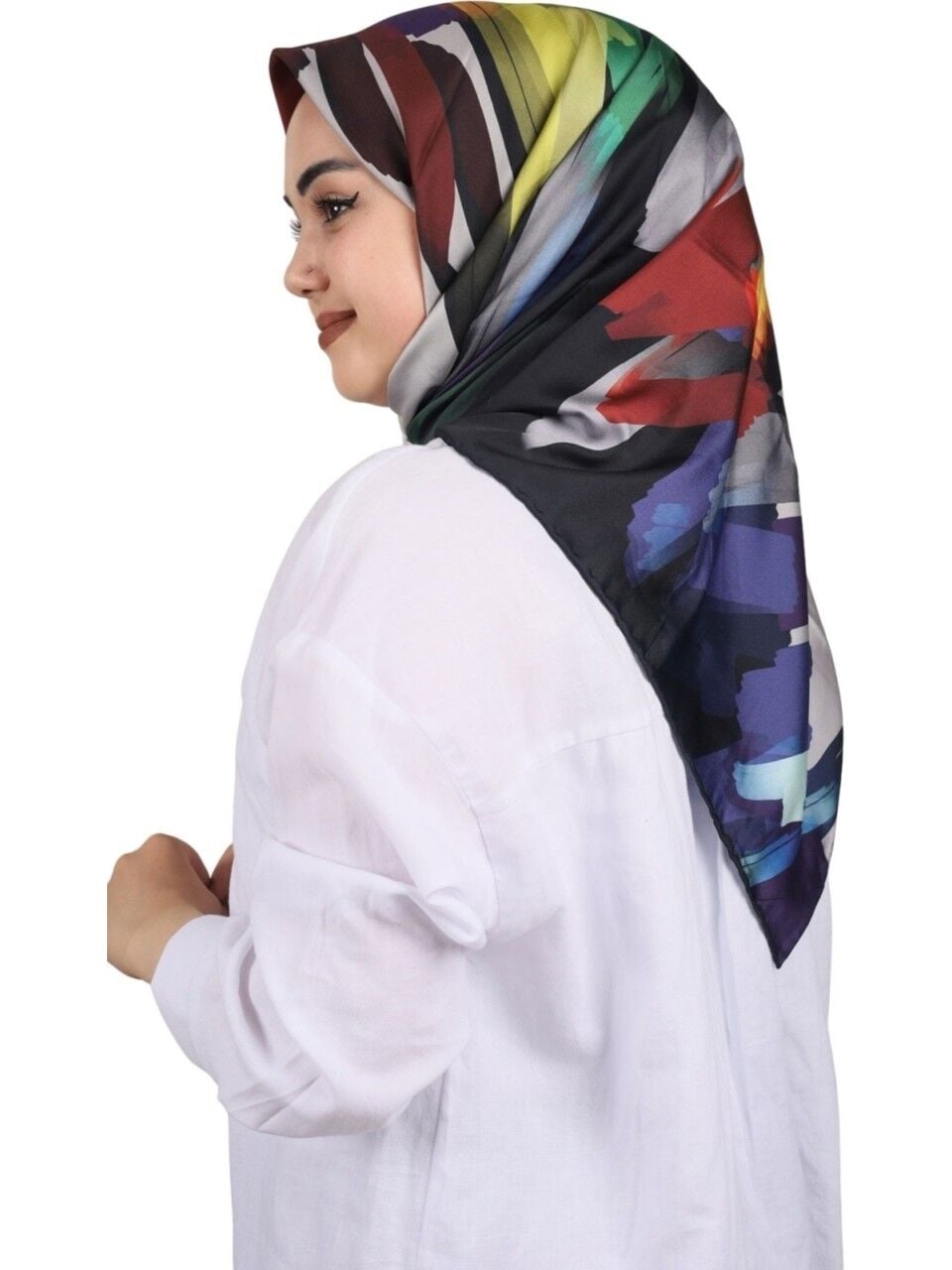 AKER POLYESTER TİVİL EŞARP 8295-911