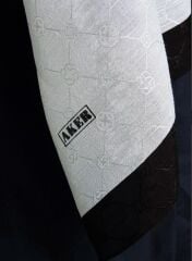 AKER KOZA ŞAL 1050800-910 KREM SİYAH