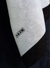 AKER KOZA ŞAL 1050800-910 KREM SİYAH