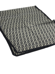 VUAL İPEK ŞAL  F BASKILI  DESEN  SİYAH KREM