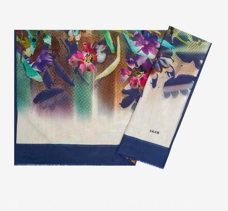 Aker Yaz Serinliği İpek Koton Şal 7848777-423