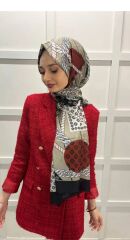 Aker Yaz Serinliği İpek Koton Şal 8490777-411