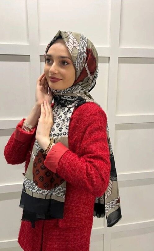 Aker Yaz Serinliği İpek Koton Şal 8490777-411