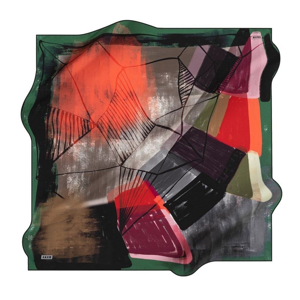 AKER NOSTALJİ SURA İPEK EŞARP 8357-315