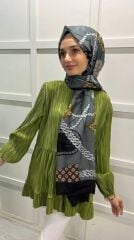 Aker Yaz Serinliği İpek Koton Şal 8490777-413