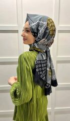 Aker Yaz Serinliği İpek Koton Şal 8490777-413