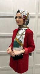 Aker Yaz Serinliği İpek Koton Şal 8490777-414