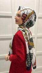 Aker Yaz Serinliği İpek Koton Şal 8490777-414