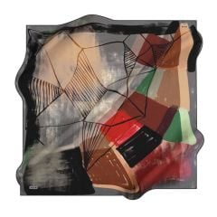 AKER NOSTALJİ SURA İPEK EŞARP 8357-371