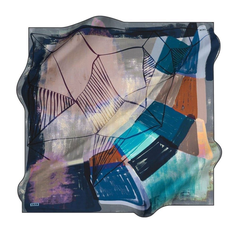 AKER NOSTALJİ SURA İPEK EŞARP 8357-372