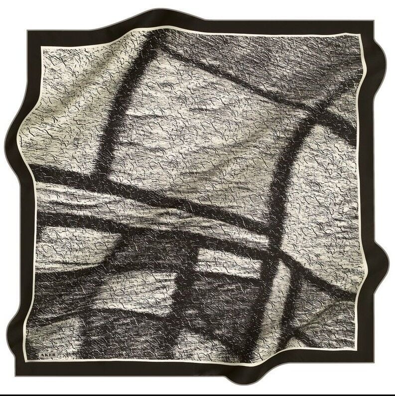 AKER NOSTALJİ SURA  İPEK EŞARP 8501-313