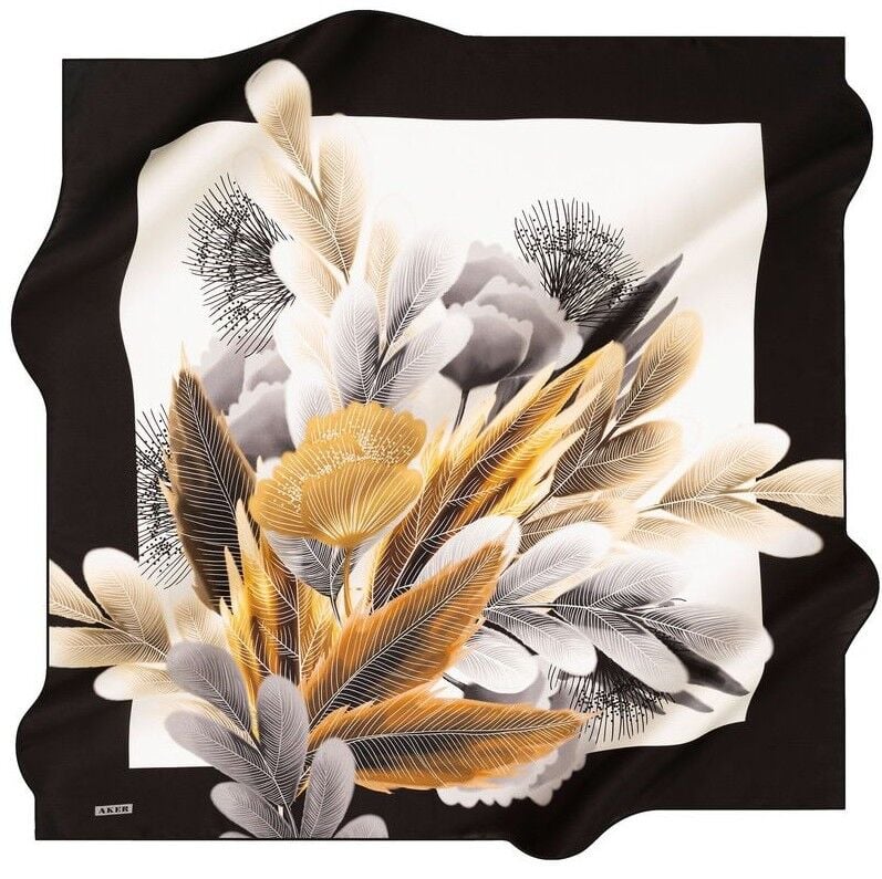 AKER NOSTALJİ SURA  İPEK EŞARP 8516-313