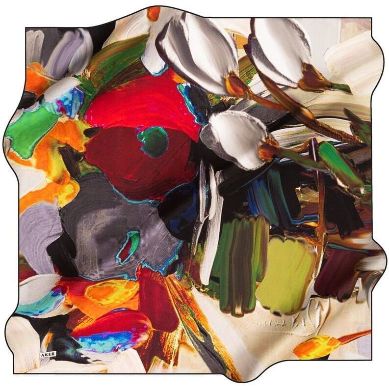 AKER NOSTALJİ SURA  İPEK EŞARP 8517-311