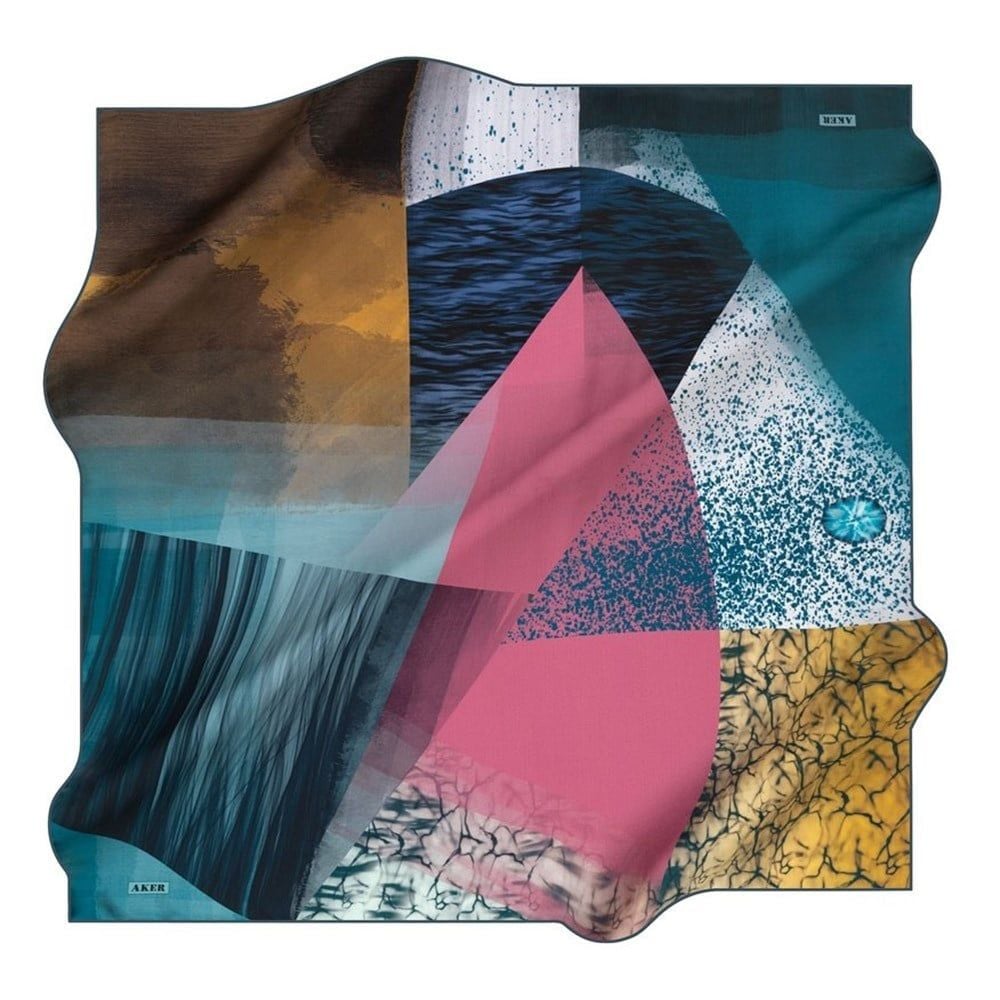 AKER NOSTALJİ SURA İPEK EŞARP 8353-324