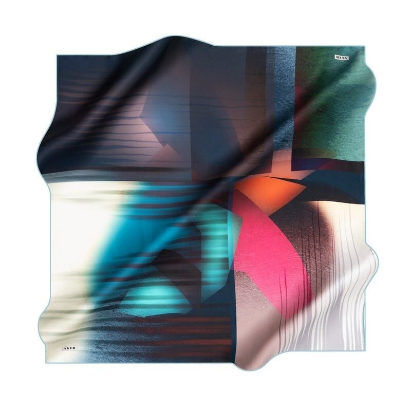 AKER SURA  İPEK EŞARP 8993-321