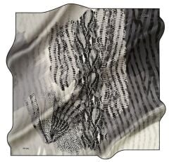 AKER NOSTALJİ TİVİL  İPEK EŞARP 8579-911