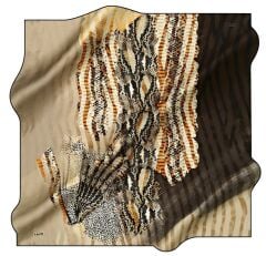 AKER NOSTALJİ TİVİL  İPEK EŞARP 8579-914