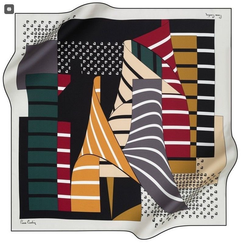 PİERRE CARDİN NOSTALJİ SURA İPEK EŞARP 8415-315