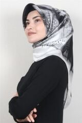 AKER NOSTALJİ TİVİL İPEK EŞARP 8396-912