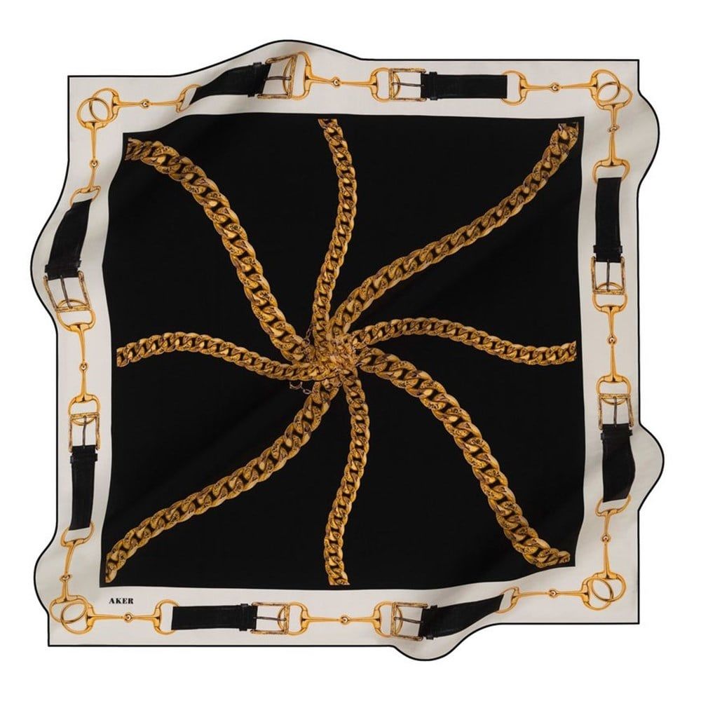 AKER TİVİL İPEK EŞARP 8449-915