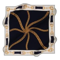 AKER SURA İPEK EŞARP 8449-321 LACİVERT