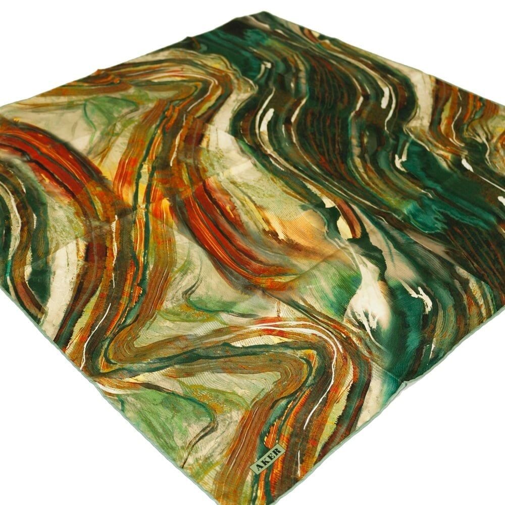 AKER NOSTALJİ TİVİL İPEK EŞARP 8549-952