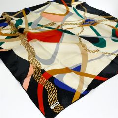 AKER NOSTALJİ SURA  İPEK EŞARP 8298-311