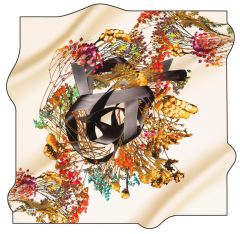 AKER NOSTALJİ SURA  İPEK EŞARP 8539-312