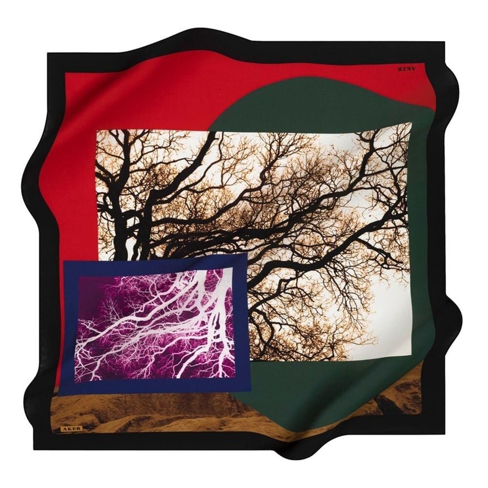 AKER TİVİL İPEK EŞARP 8442-912